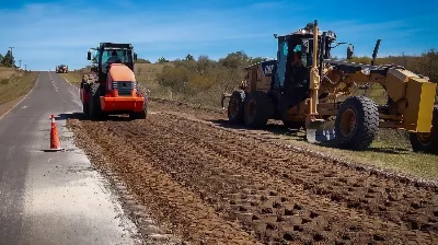 Comenzaron las obras de mejora en el acceso a Puerto Yeruá