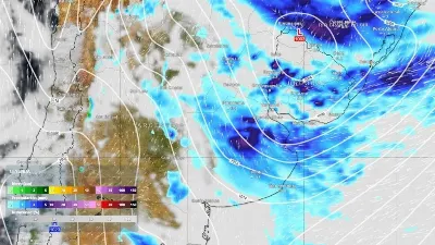 Ciclogénesis: el norte de Entre Ríos podría tener tormentas fuertes desde el domingo