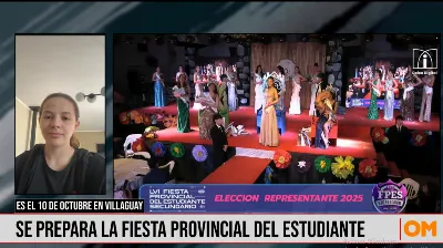 Villaguay se prepara para una nueva Fiesta Provincial del Estudiante
