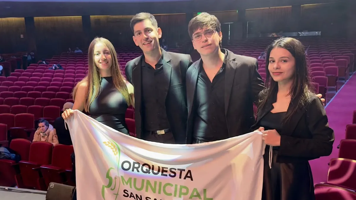 Músicos de San Salvador participaron de la Gala Solidaria de Soijar en el Teatro Coliseo