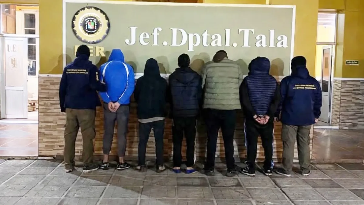 Cuatro detenidos tras múltiples allanamientos por narcomenudeo en Rosario del Tala