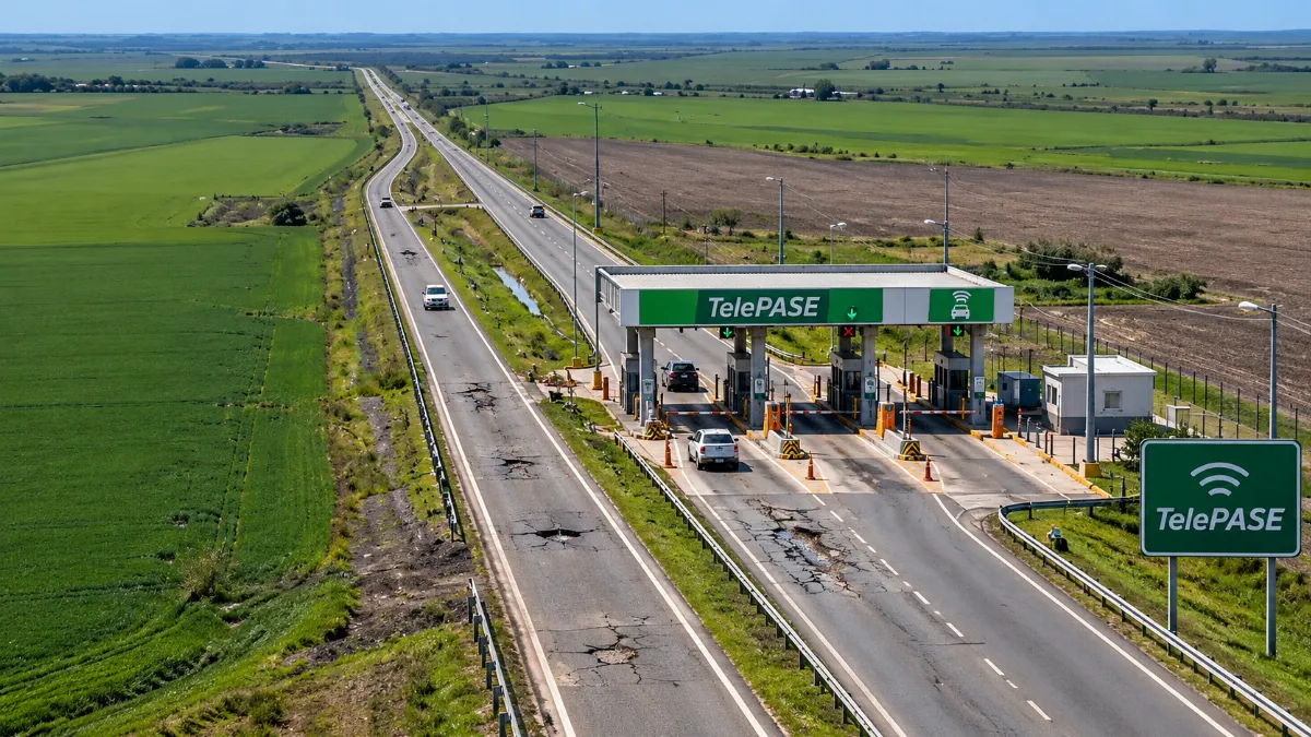 La nueva concesión de la Ruta 18 ya se sumó a TelePASE mientras siguen pendientes obras de la autovía