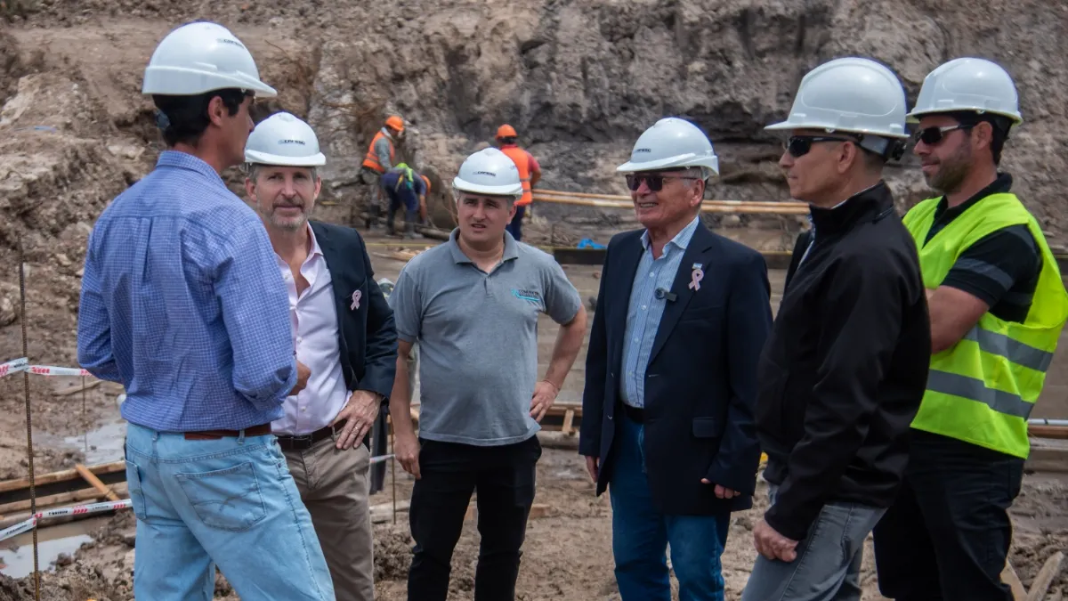 Frigerio inauguró obras educativas y recorrió trabajos de infraestructura en Federación