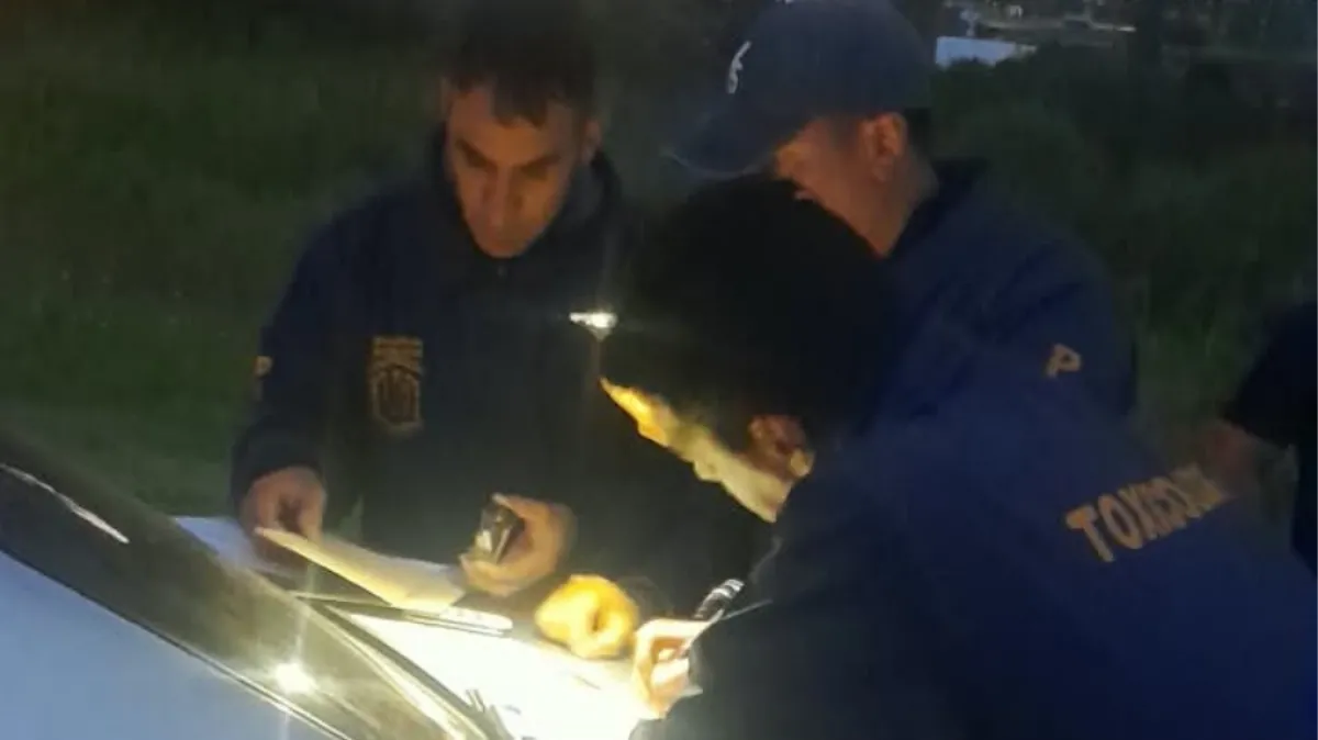 Control en la autovía 18: hallaron marihuana en un auto con patente uruguaya