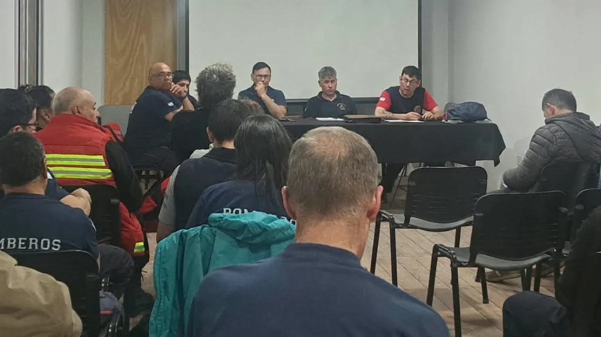 Bomberos de la Regional 4 analizaron el impacto de la crecida y coordinaron nuevas capacitaciones