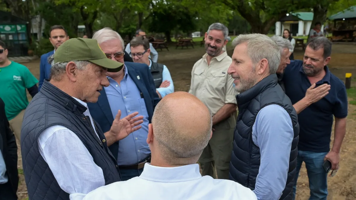 Frigerio y Scioli participaron de un encuentro nacional de áreas protegidas en El Palmar
