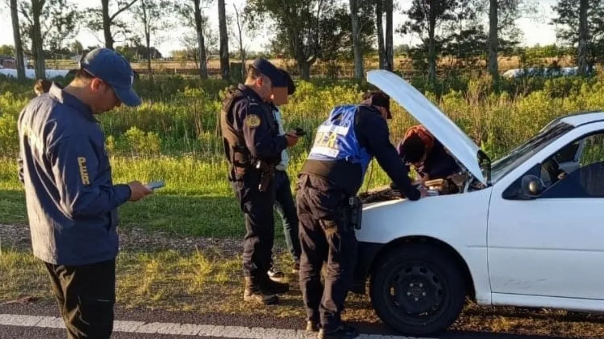 Detectaron irregularidades en el motor y la documentación de un auto durante un control