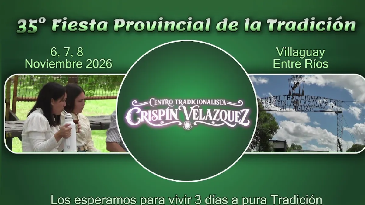 Asado con cuero, jineteada y espectáculos se preparan para el 6, 7 y 8 de noviembre en Villaguay