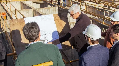 La obra del sistema de agua potable de Concordia alcanzó un 88% de avance