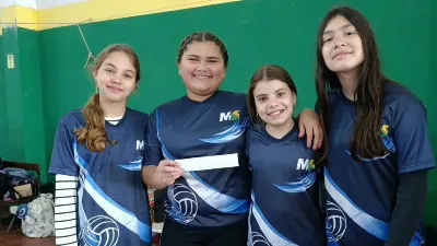La Escuela Municipal participó de un encuentro de Mini Vóley en General Campos