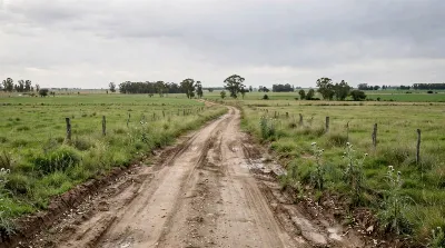 Hallaron muerto a un hombre en un camino rural y detuvieron a un sospechoso