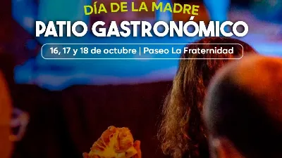 El frío modificó la programación del Patio Gastronómico