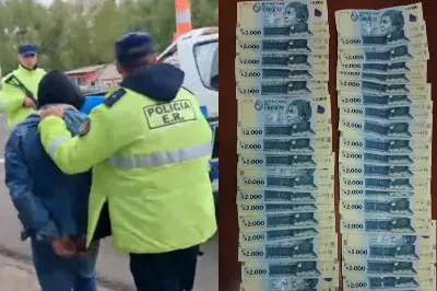 Detuvieron a un uruguayo investigado por un millonario asalto bancario: llevaba armas y cocaína