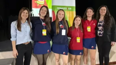 El Colegio Luterano El Redentor ganó la instancia departamental del Senado Juvenil