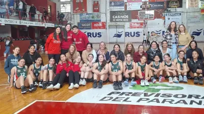 Seis jugadoras de San Salvador integraron la Selección de Concordia en el Entrerriano U13