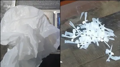 Incautaron 26 envoltorios de cocaína y detuvieron a un menor