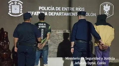 Dos detenidos y secuestro de armas durante una pelea con amenazas de muerte