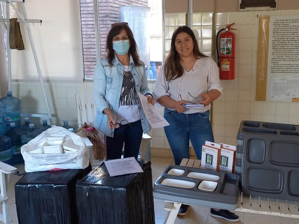 La Cooperadora entregó más insumos al hospital