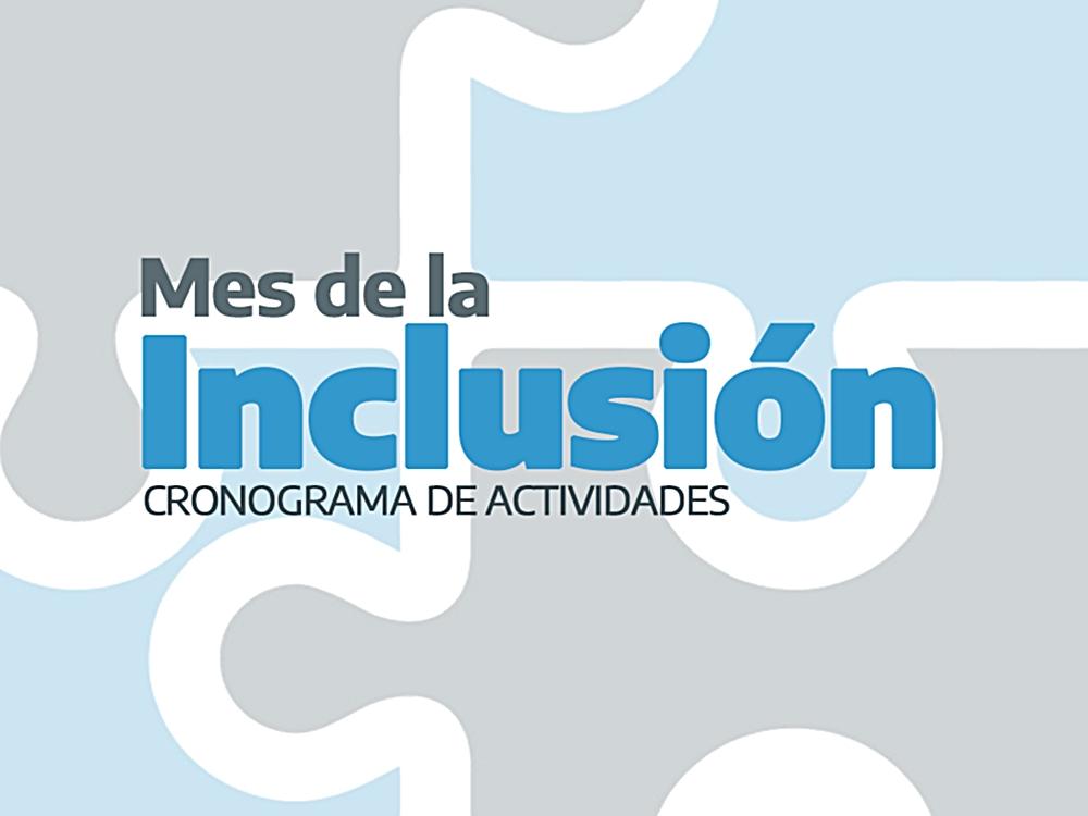 Difunden las actividades por el Mes de la Inclusión