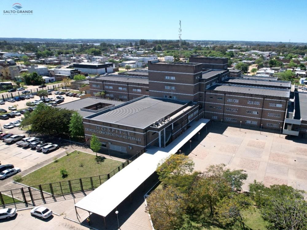 Salto Grande finalizó una nueva etapa de obras en el hospital Masvernat
