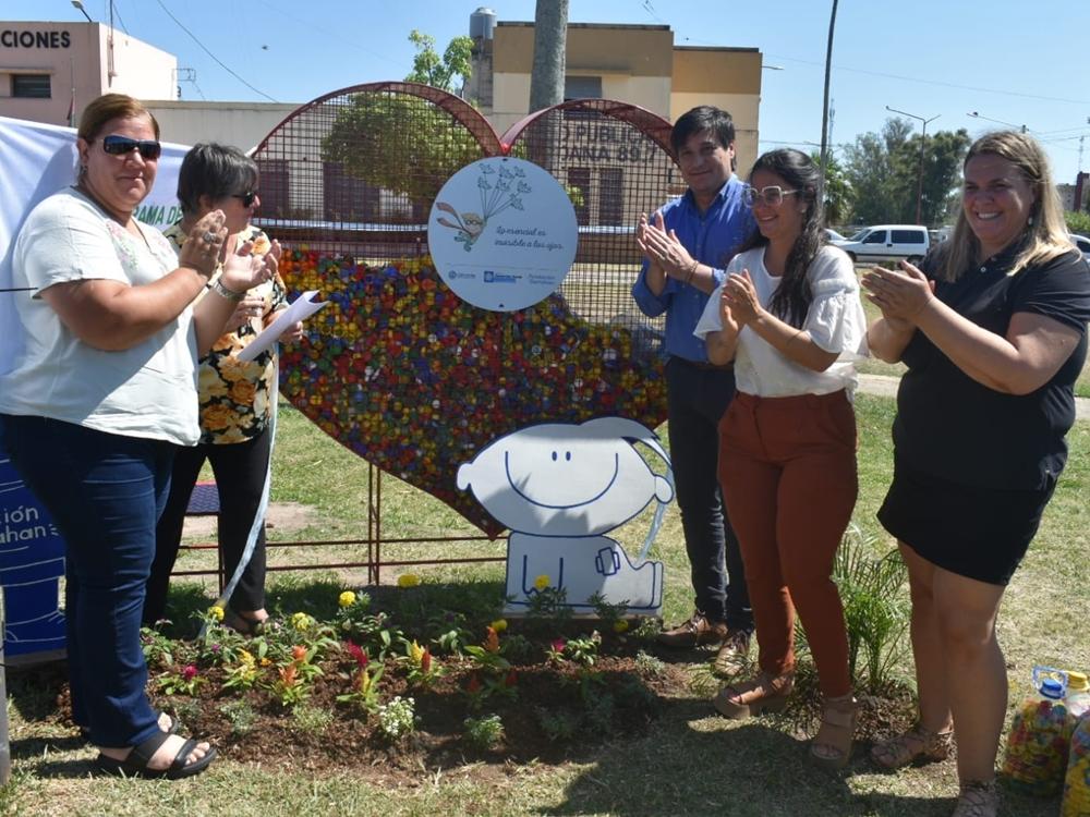 Concordia inauguró un nuevo Corazón Solidario