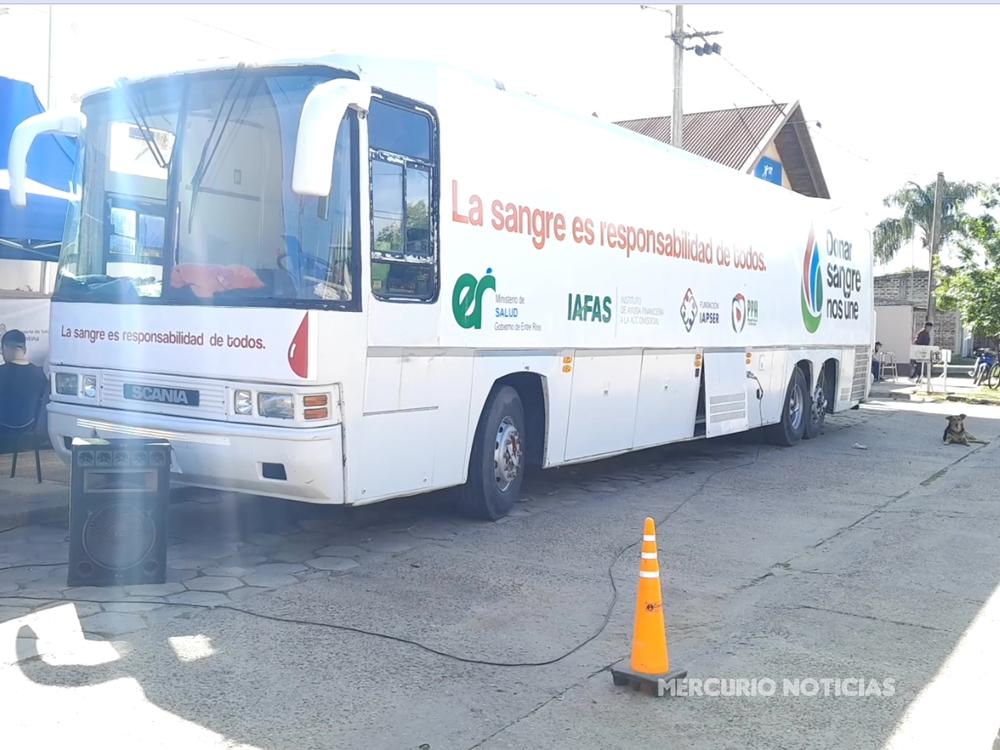 Este martes, se desarrolla una nueva colecta de sangre