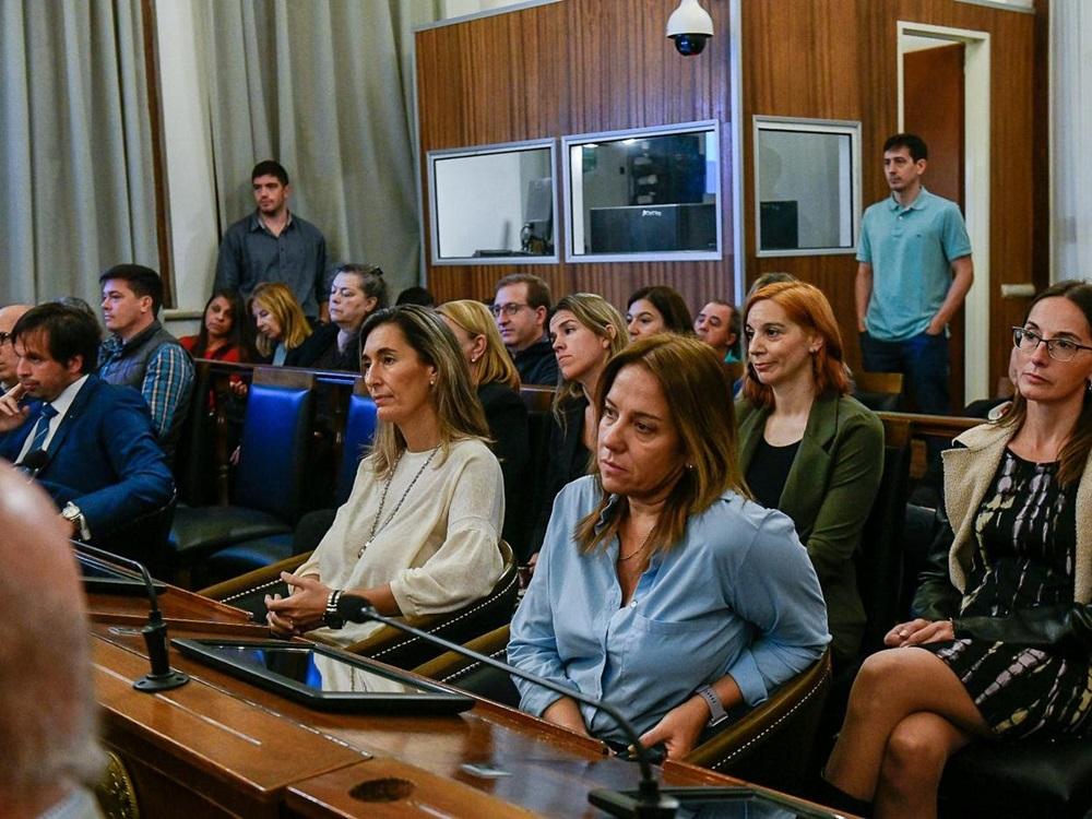 Se entregaron los certificados de capacitación en Ley Micaela a personal del Senado