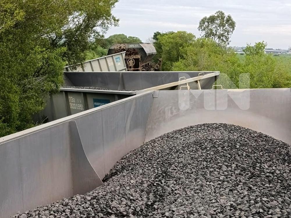 Descarriló un tren al Este de San Salvador